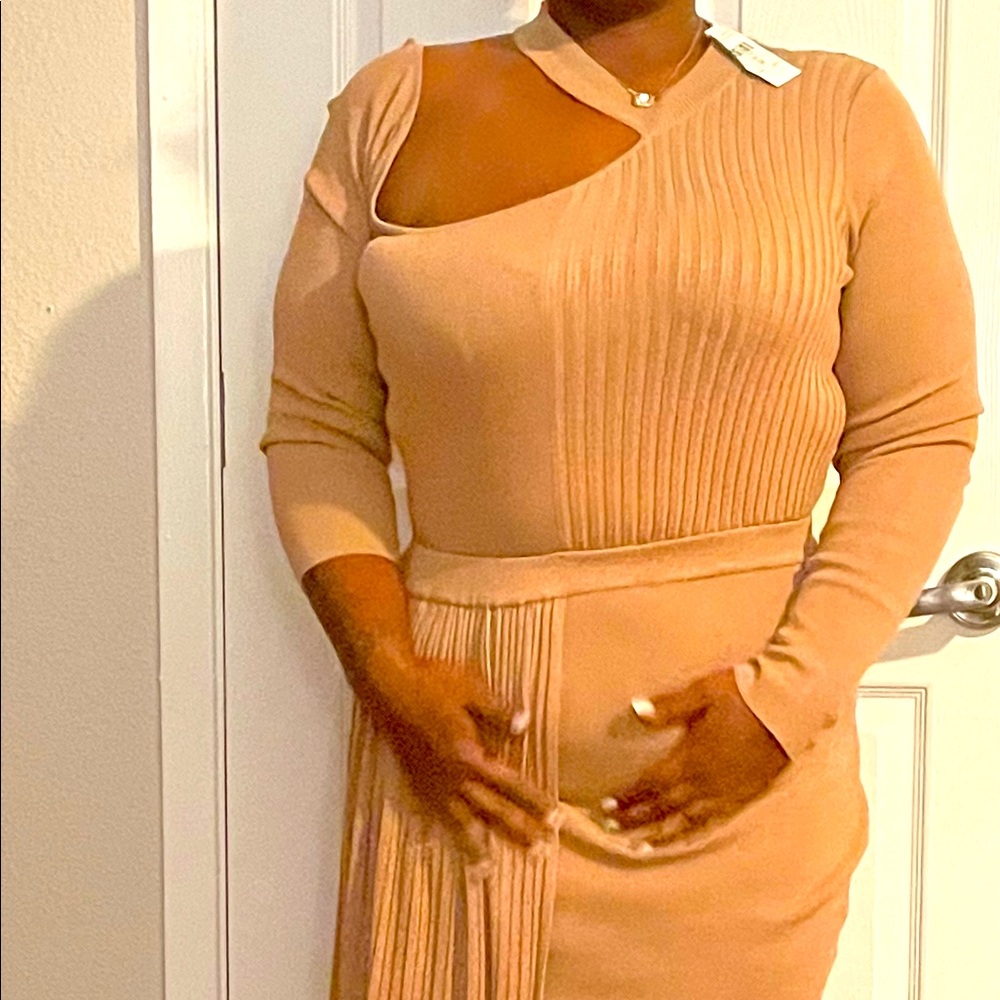 Sexy one shoulder dress